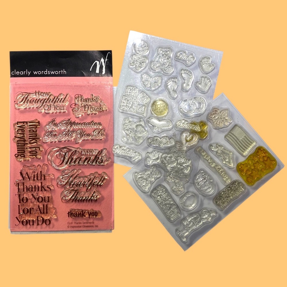 Acrylic Stamp Sets